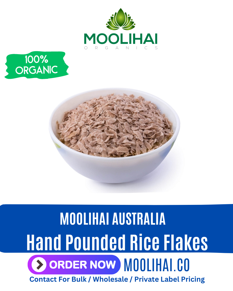 Hand Pounded Rice Flakes / Flattened rice