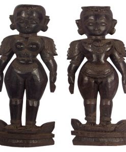 Wooden Marapachi Dolls / Marapachi Bommai
