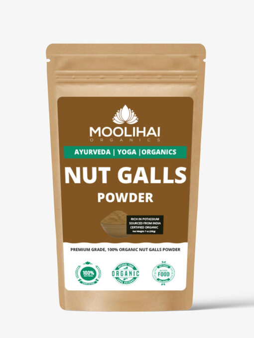 Nut Galls Powder | Majuphal Powder | Oak Gall | Masikkai | Manjakani | Quercus Infectoria - Image 2
