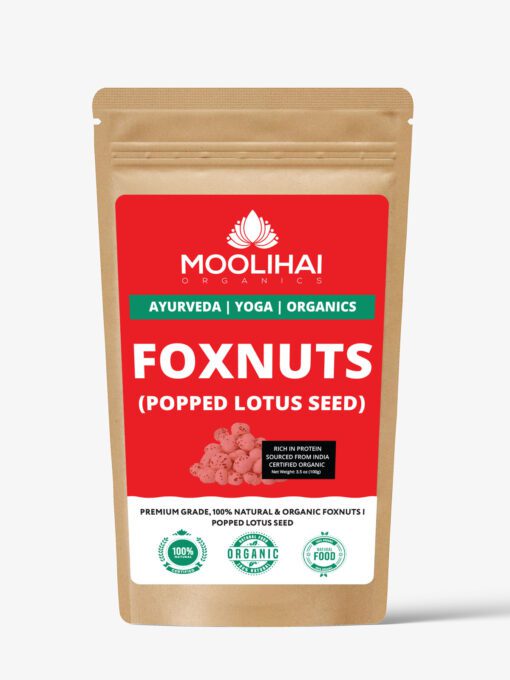 Organic Puffed Foxnuts (Makhana)