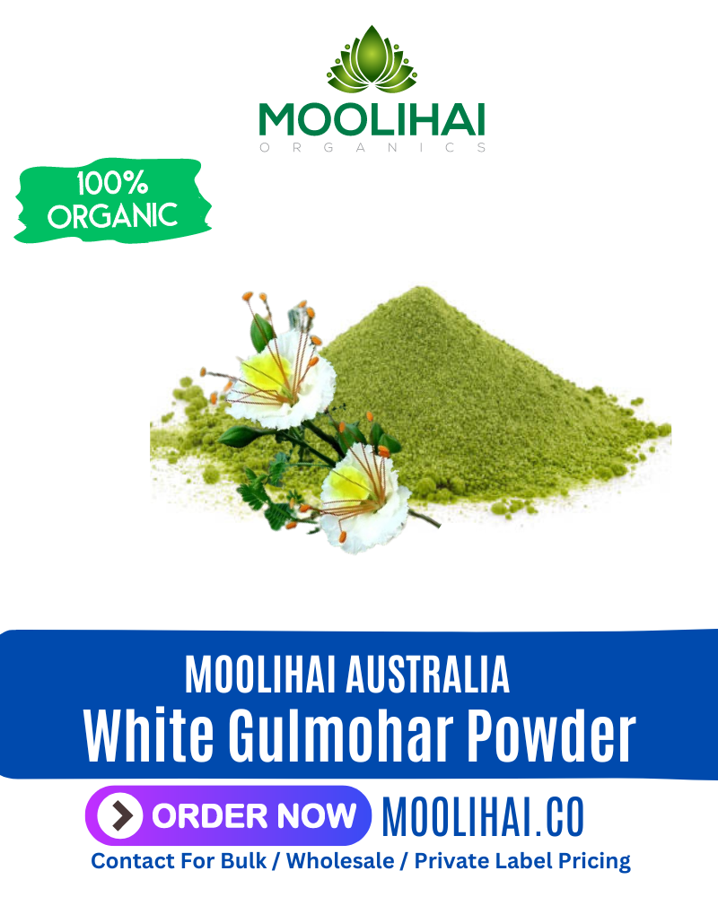 White Gulmohar Powder/ Vadha Narayana Ilai Podi