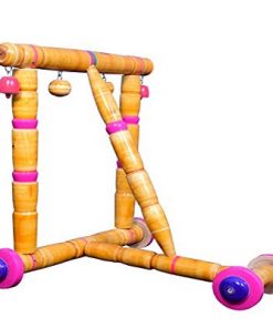 Wooden Walker Multi Color / Nadai Vandi / Pangulgada