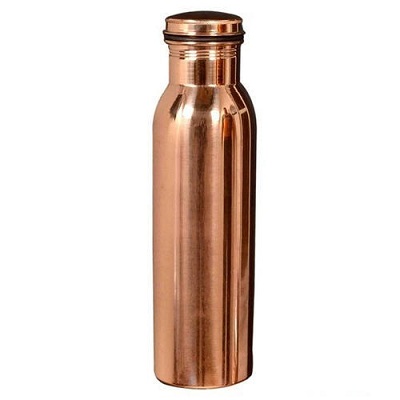 Copper Water Bottle With Matt Finish