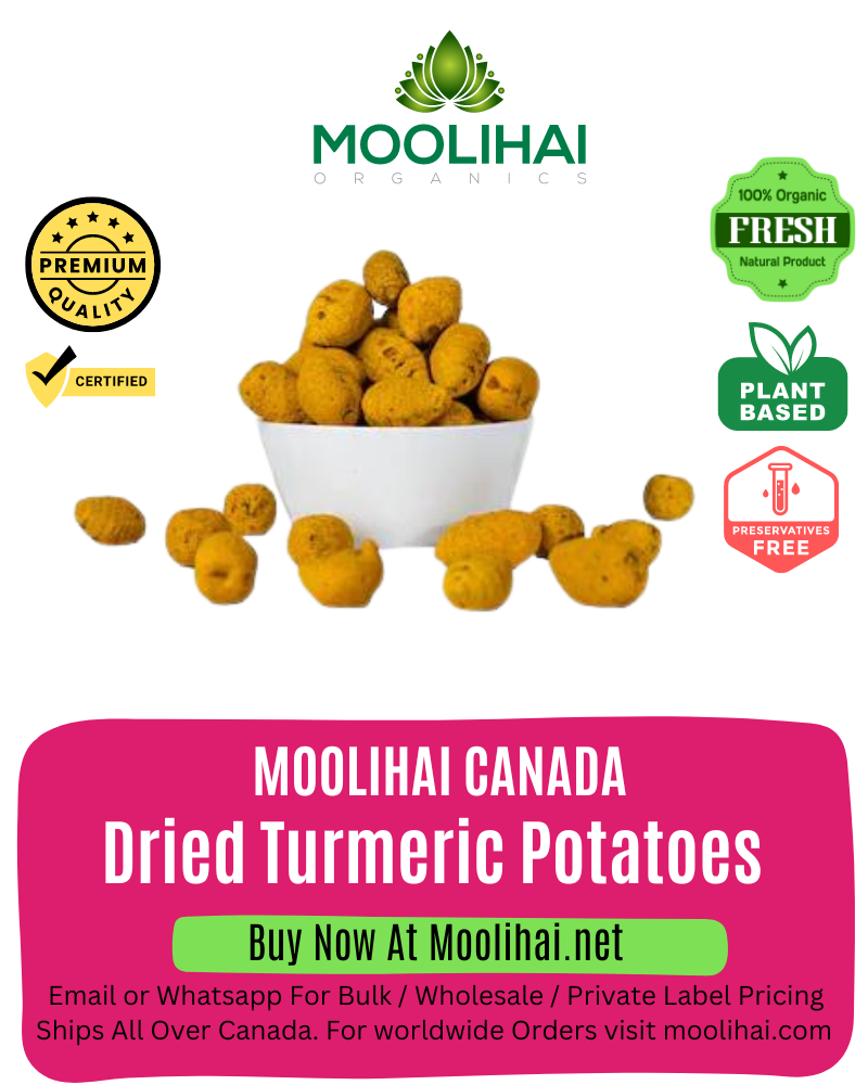 Dried Turmeric Potatoes