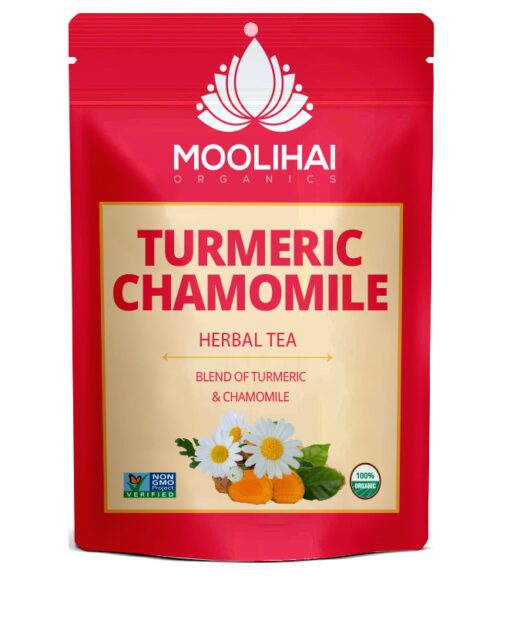Turmeric Chamomile Herbal Tea Bags