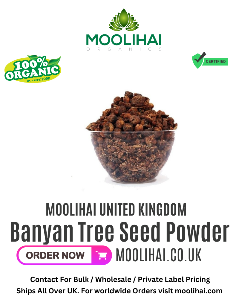 Organic and Natural Aalam Vithai / Banyan Tree Seed Powder / Bargad Seed Powder