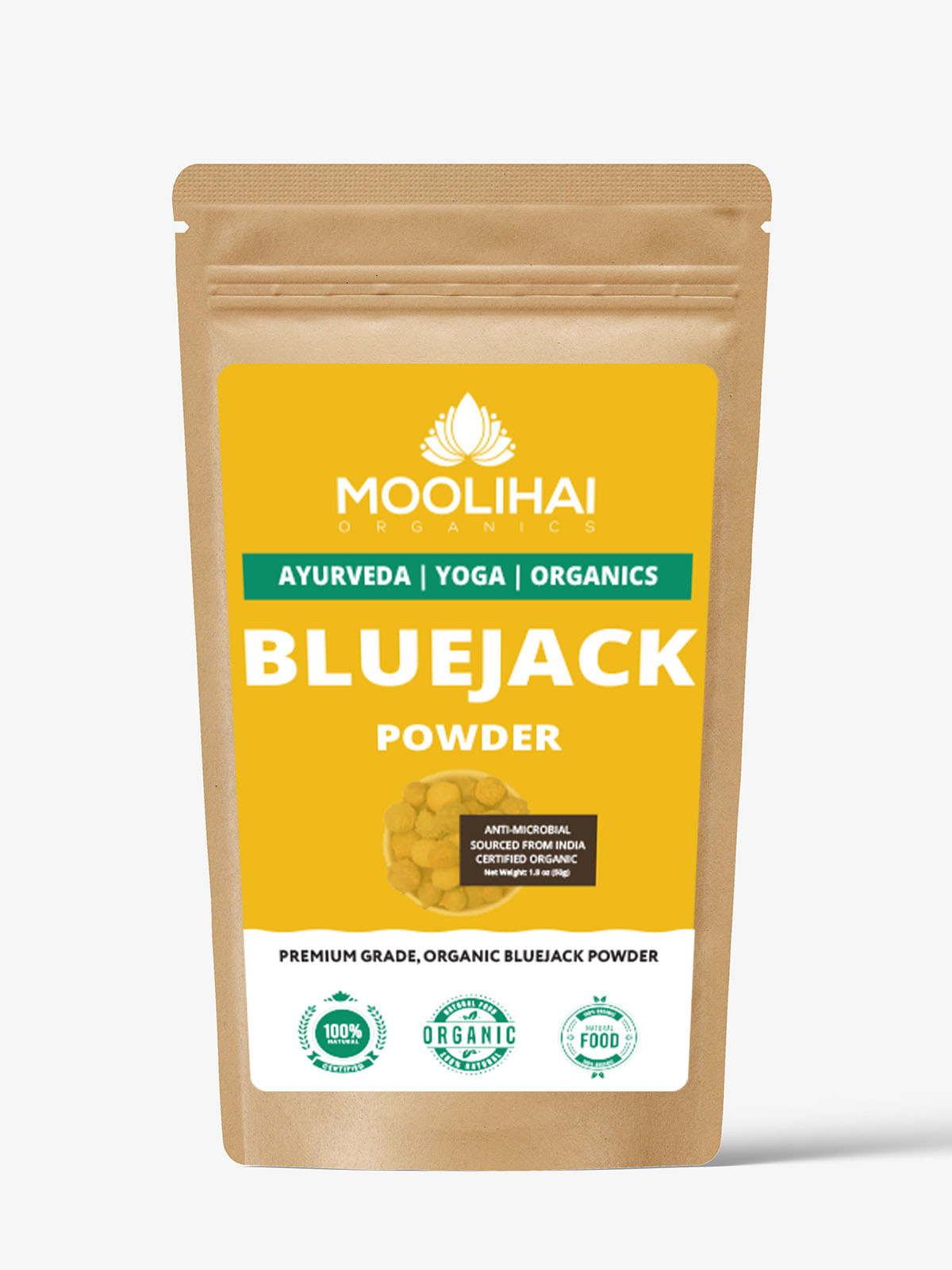 Bluejack Powder / Quercus Infectoria / Bluejack Powder / Masikkai Podi / GallNuts - Image 2