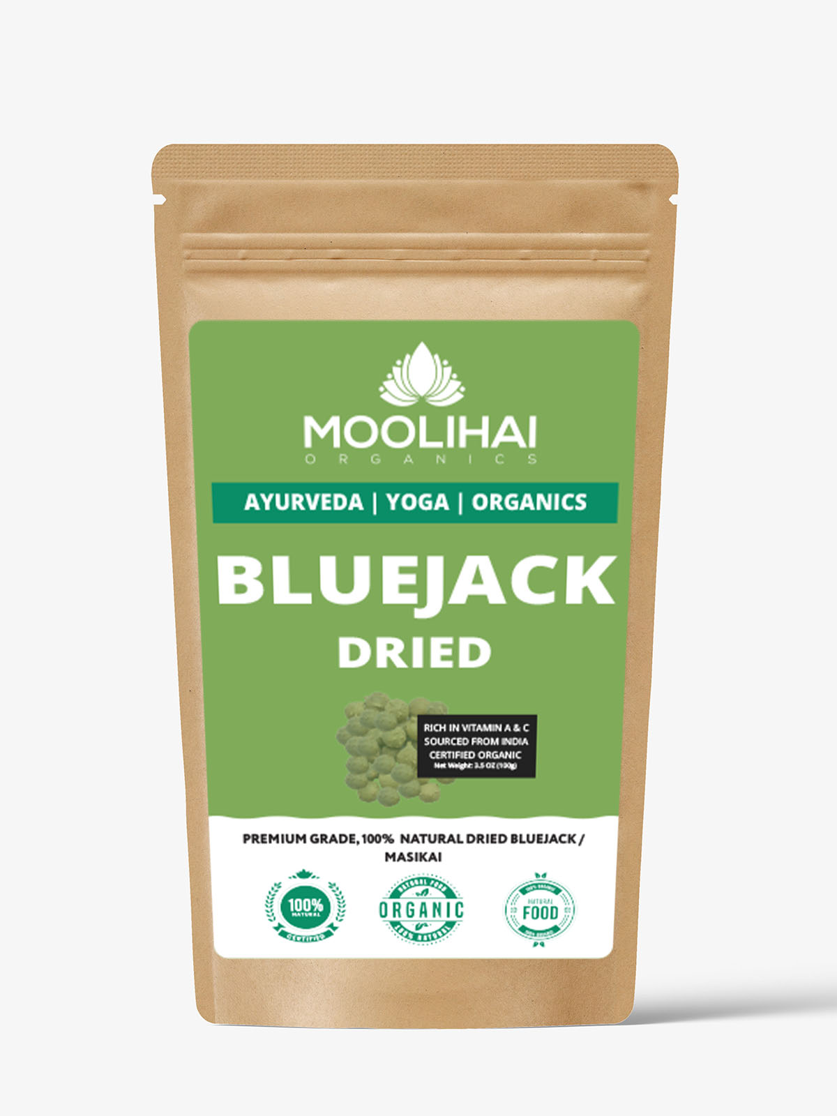 Organic Bluejack Dried (Raw) / Masikai / Majuphal / Quercus Infectoria / Oak Gall - Image 2