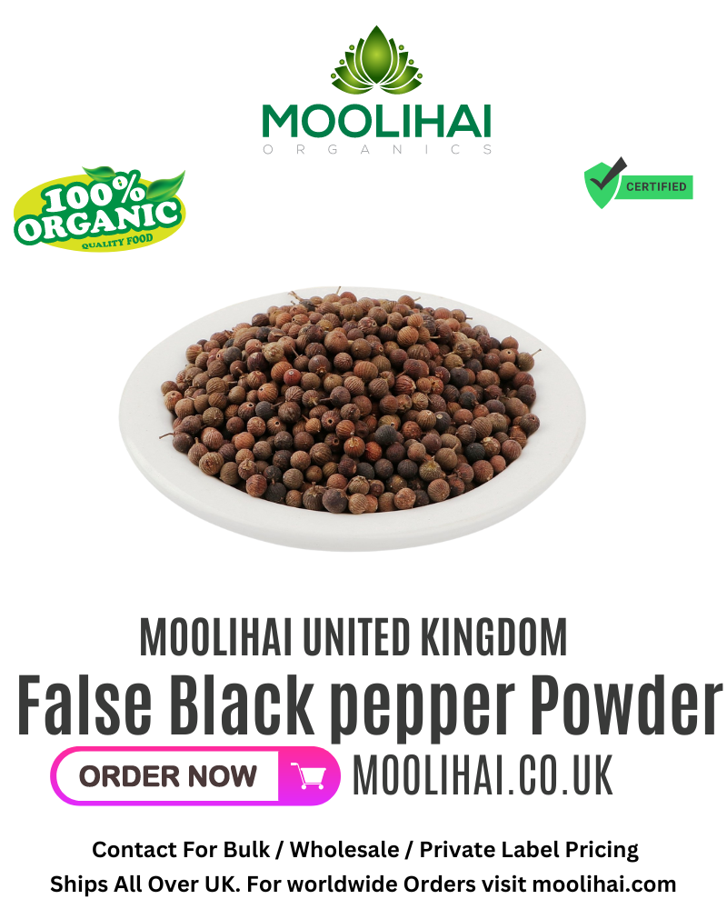 Organic False Black pepper Powder / Embelia Ribes / Baibidang Powder / Ground Black Pepper Powder