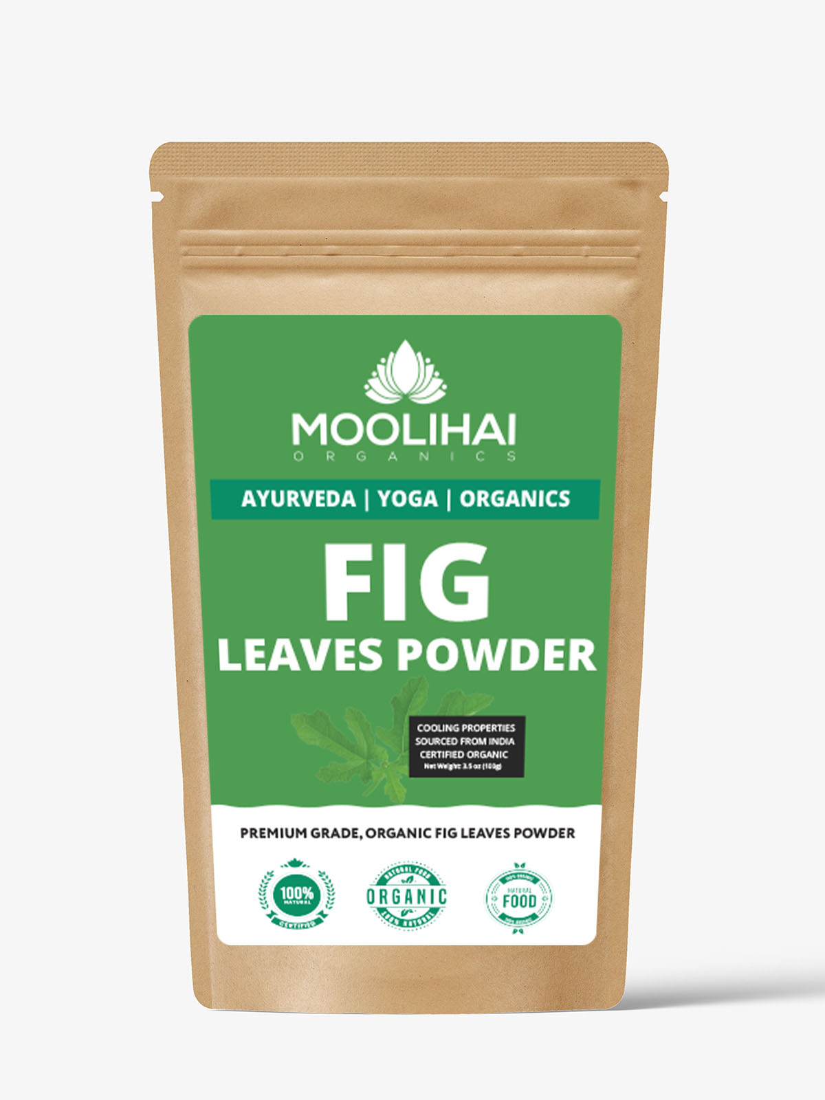 Fig Leaves Powder / Athi Ilai Podi / Ficus Racemosa - Image 2