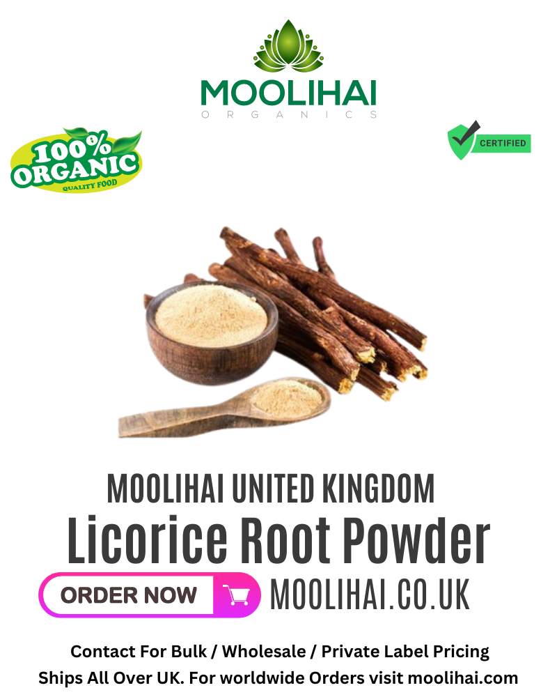 Organic Licorice Root Powder / Mulethi Powder / Glycyrrhiza Glabra / Athimathuram