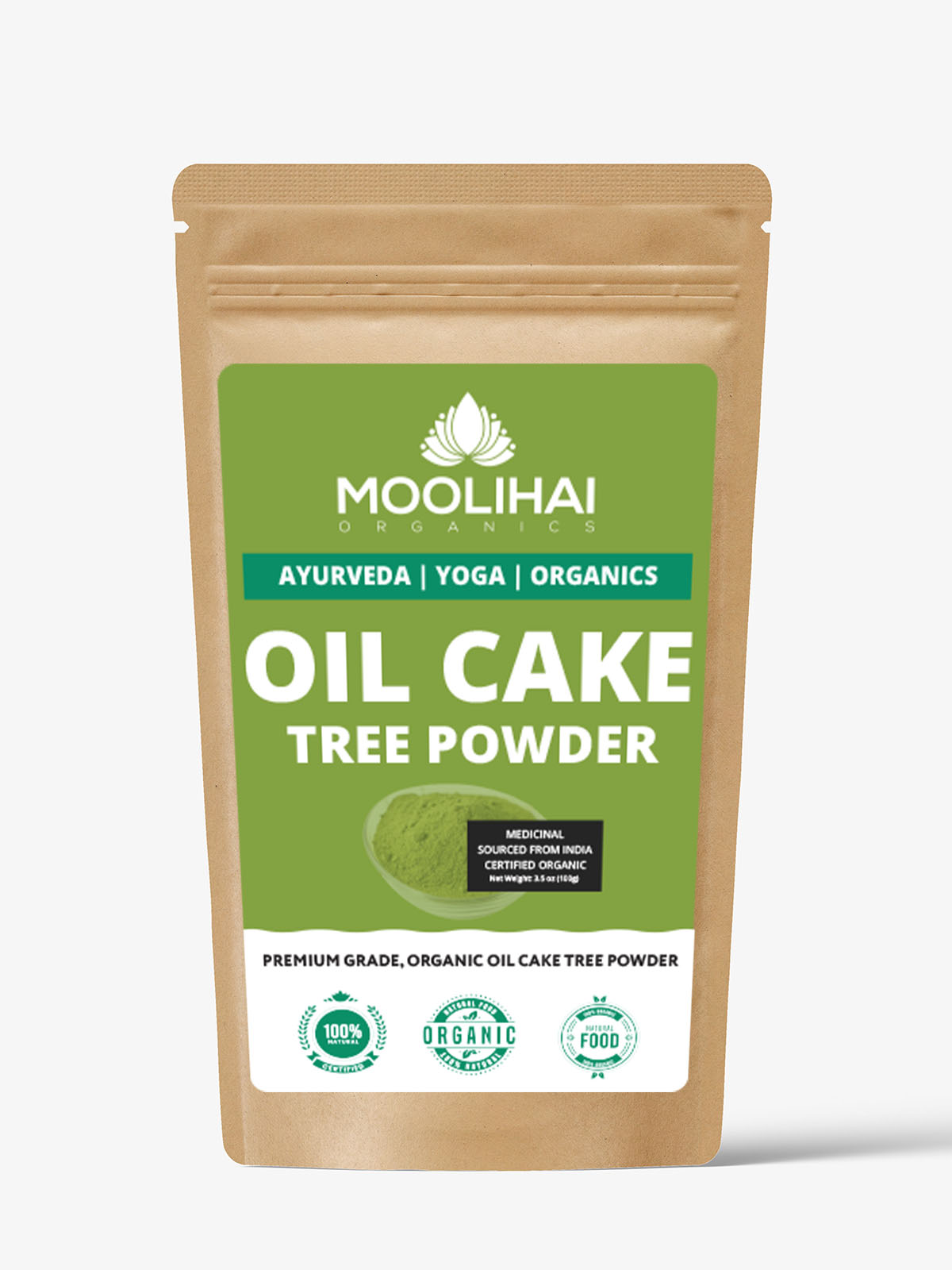 Original Arappu Leaf Powder / Oil Cake Tree / Albizia Amara Powder - Image 2