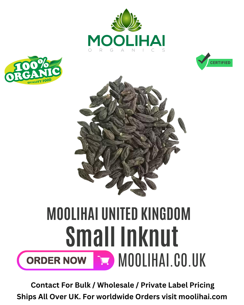 Organic Dried Haritaki / Small Inknut / Pinju Kadukkai / Terminalia Chebula / Myrobalan / Haralu / Aralu - 100 gm