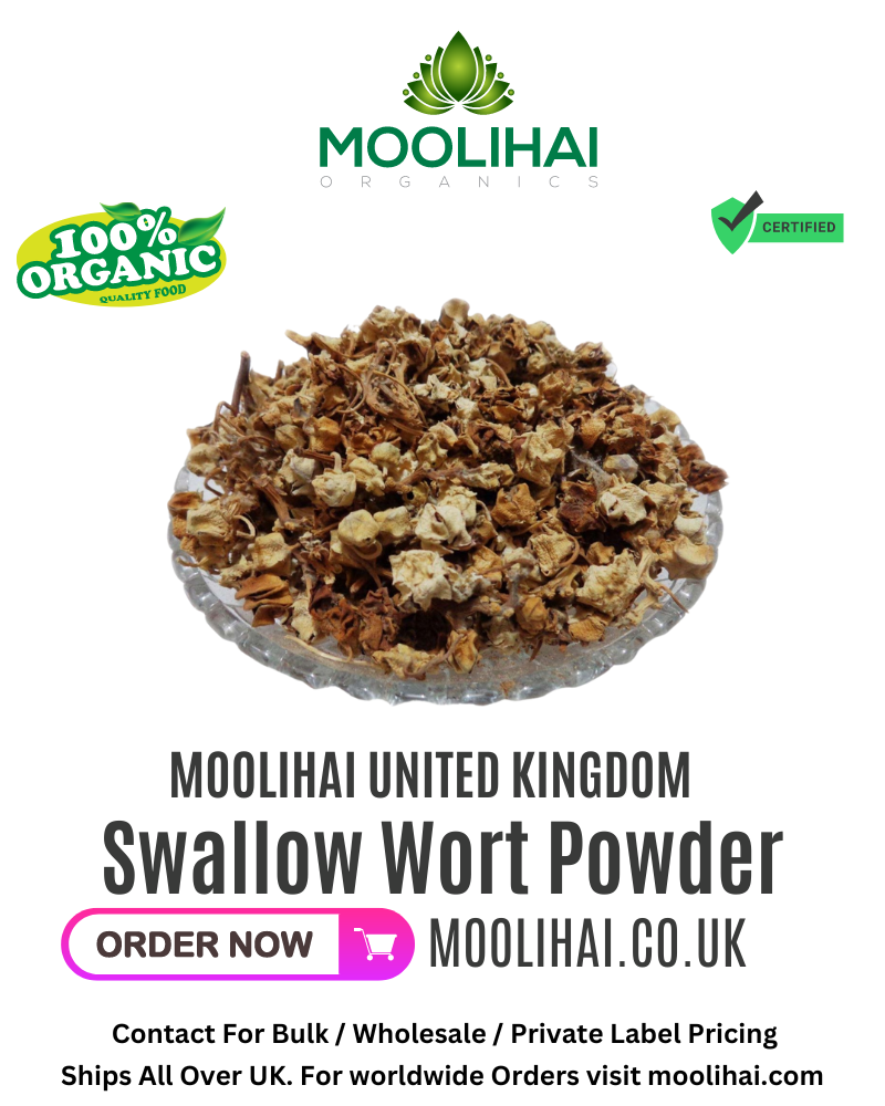 Pure and Natural Swallow Wort Powder / Vellarugu Podi / Indian Whitehead