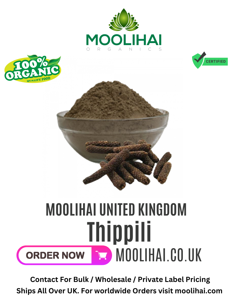 Natural Long Pepper Powder / Pippali / Piper Longum / Thippili - 100 gm