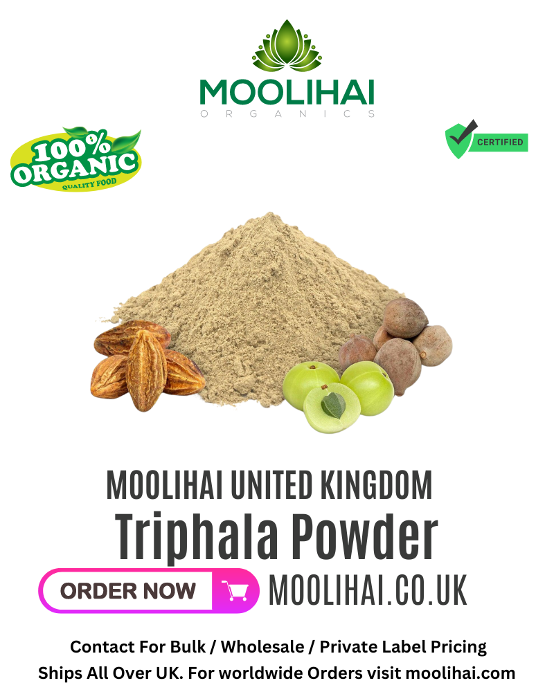 Organic and Natural Triphala Powder - Traditional Ayurvedic Medicine