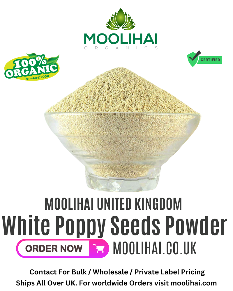 White Poppy Seeds Powder / Kasa Kasa / Opium Poppy Powder / Khus Khus