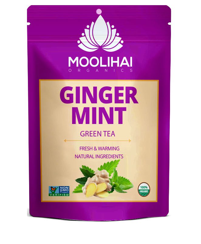 Ginger Mint Green Tea Bags