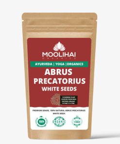 Alternative view of Abrus Precatorius White Seeds / White Rosary Pea / kundu mani / Gulaganji / Guruvinda ginja / Kunni kuru-100gm