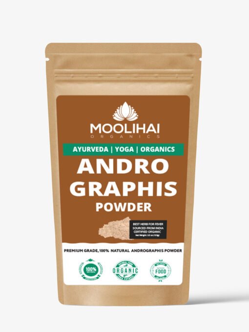 निलवेम्बु पाउडर / एंड्रोग्राफिस / नेलावेपू / किरयात / काडु किरयाता / Nain-e-havandi / Kirata - 100 ग्राम - Image 2