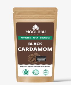 Alternative view of Natural Black Cardamom / Ilaichi / Badi Elaichi - 100gm