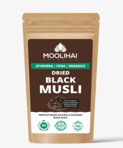 Alternative view of Black Musli / Nilapanai Kilangu Dried (Curculigo Orchioides)-100 gm