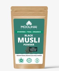 Alternative view of Ayurvedic Pure Black Musli Powder | Nilapanai Kilangu Podi | Kali Mooslie | Nelamuli | Nelatenga | Nilappenea | Reduce Sexual Weakness - 100g