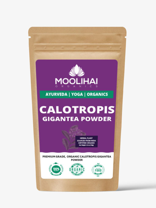 Calotropis Gigantea Powder / crown flower / Safed Aak Flower Powder / Velleruku Podi / belerica / lalak / arkamu-100gm