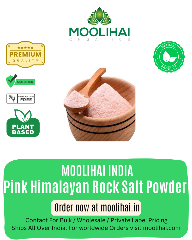 Pink Himalayan Rock Salt Powder / Induppu / Sendha Namak Powder -100 gm