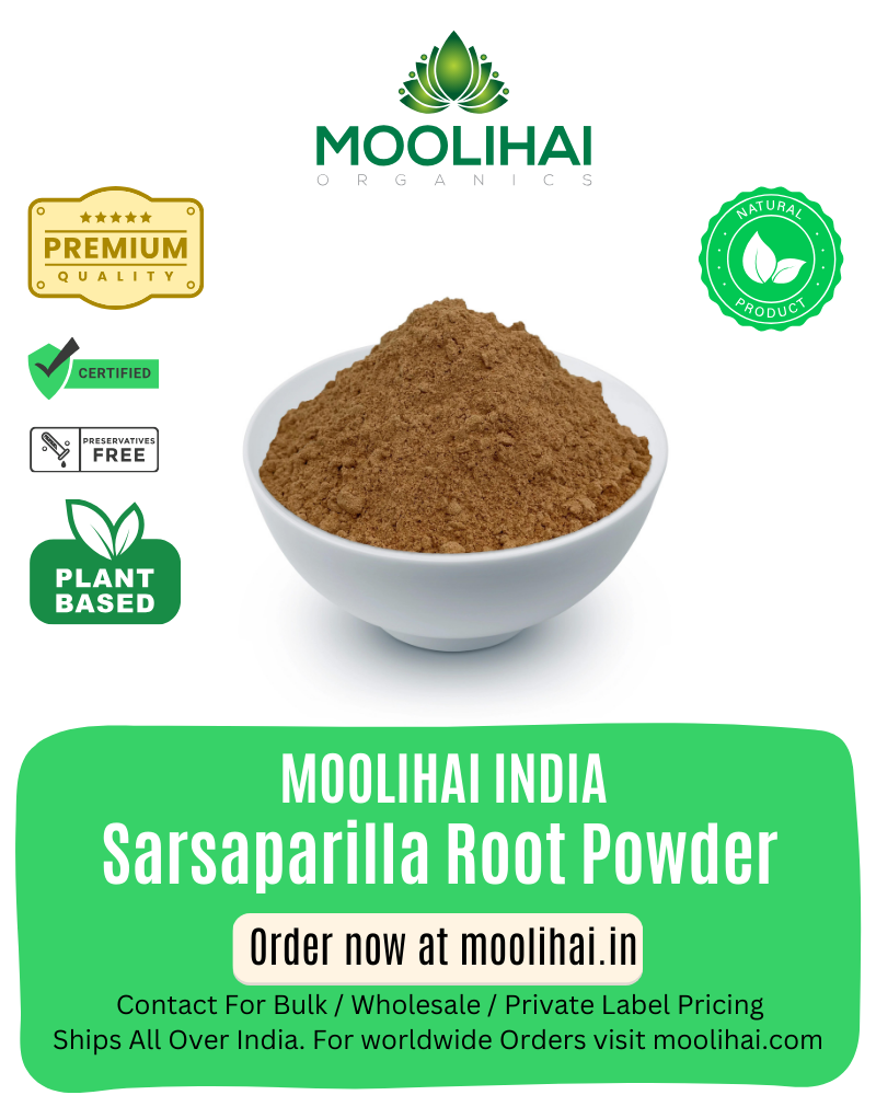 सरसपरीला रूट पाउडर / नन्नारी रूट पाउडर / Hemidesmus Indicus - 50 ग्राम