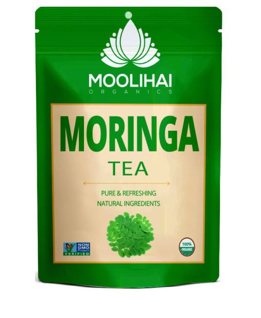 Organic Moringa Tea / 100% Pure & Herbal Tea / Moringa Leaf Tea – 250 gm