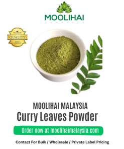 Serbuk Daun Kari Tulen (Karuvepillai Podi) – 100gm | Untuk Masakan & Kesihatan