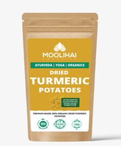 Alternative view of Dried Turmeric Potatoes