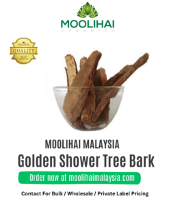 Kulit Pokok Kondrai (Golden Shower Tree Bark) – 100g