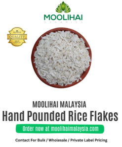 Hand Pounded Rice Flakes / Flattened rice