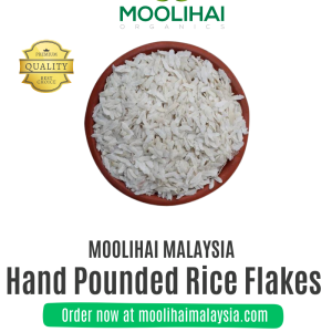 Hand Pounded Rice Flakes / Flattened rice