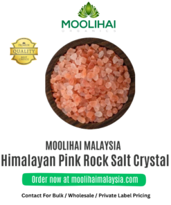 Kristal Garam Batu Merah Jambu Himalayan