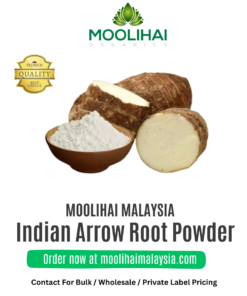 Serbuk Akar Panah India (Koova Podi) – Kaya Kanji & Nutrien Semula Jadi | 100g