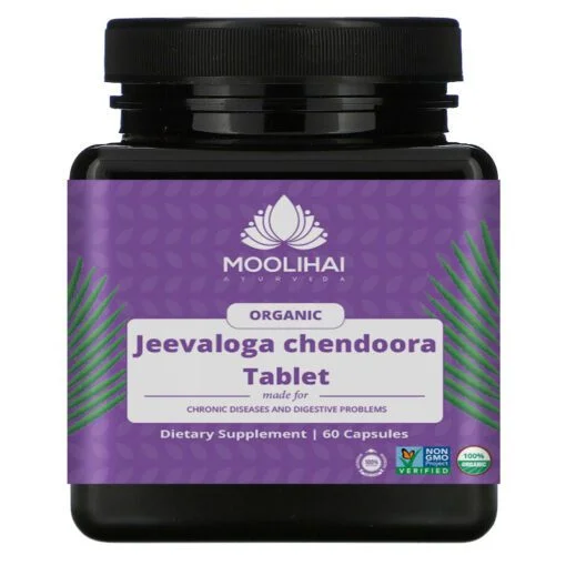 Tablet Jeevaloga Chendoora | Sokongan Herba untuk Anemia, Masalah Hati & Berat Badan