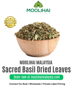 Sacred Basil Dried Leaves / Thulasi ilai