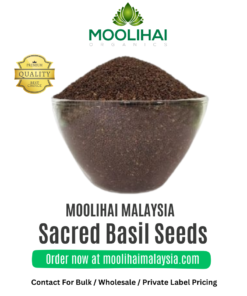 Sacred Basil Seeds / Thulasi Vithai