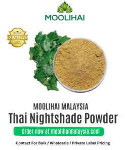 Serbuk Daun Thoothuvalai | Thai Nightshade Podi – 100gm | Herba Tradisional Penambah Imuniti