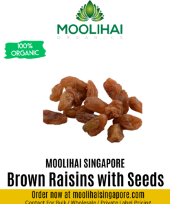 Brown Raisins with Seeds