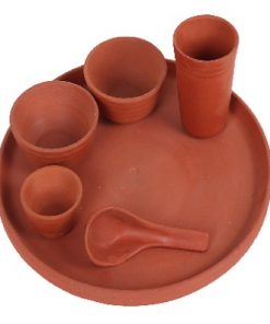 Earthen Clay Dinner Set