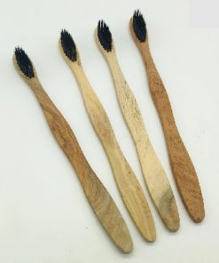Neem Toothbrush with Charcoal Bristle