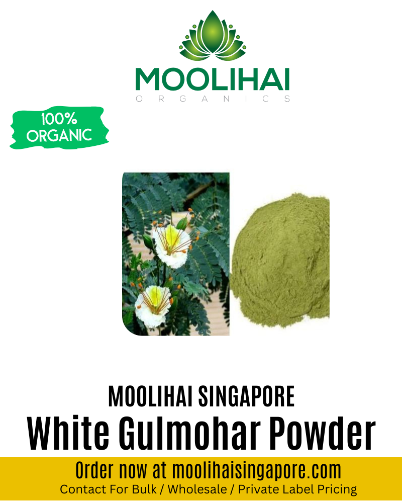 White Gulmohar Powder/ Vadha Narayana Ilai Podi