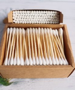 Wooden Bamboo Cotton Ear Buds