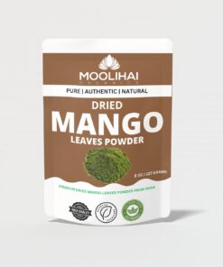 moolihai dried mango leaves powder