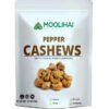 Pepper Cashew - Roasted Cashews - Cashews Nuts, Roasted Pepper - Dry Pepper Cashew Nuts - Black Pepper Cashews - 250 gm (8.8 oz)