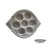 Paniyara Kal / Eco Friendly Cookware / Kuzhi Paniyara Kallu / Handcarved Soapstone by Village Artisans – 7 Pits Big Size